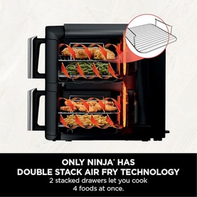 Stacked Dual Zone 7.6L Air Fryer