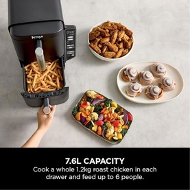 Stacked Dual Zone 7.6L Air Fryer