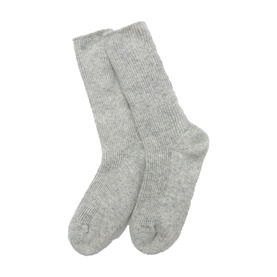 Ribbed Cashmere Bed Socks
