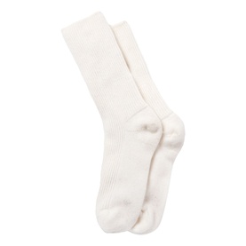 Ribbed Cashmere Bed Socks