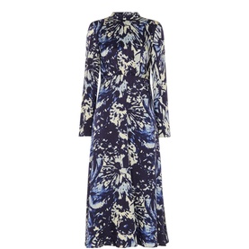 WHISTLES Leopard Swirl Dress WHISTLES Leopard Swirl Dress