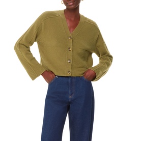 Patch Pocket Knit Cardigan