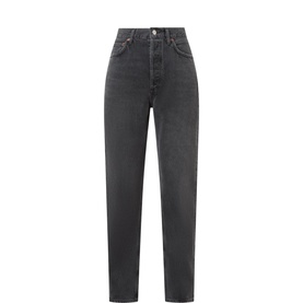 90s Pinch Waist Straight Leg Jeans
