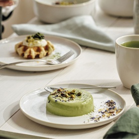 Crafted Cotton 4-Piece Dinner Set