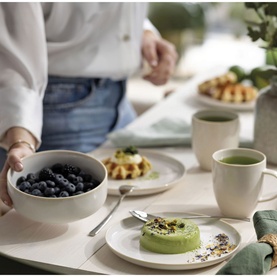 Crafted Cotton 4-Piece Dinner Set