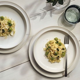 Crafted Cotton 4-Piece Dinner Set