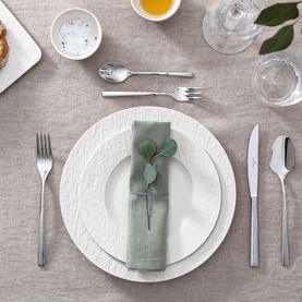 Thirty-Piece Piemont Cutlery Set