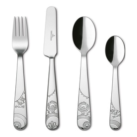 Roar Like A Lion 4-Piece Cutlery Set