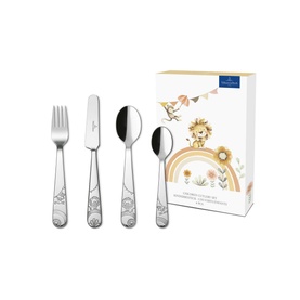 Roar Like A Lion 4-Piece Cutlery Set