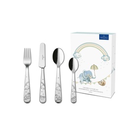 Walk Like An Elephant 4-Piece Cutlery Set