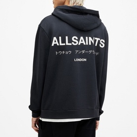 Underground Logo Drawstring Hoodie