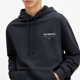 Underground Logo Drawstring Hoodie