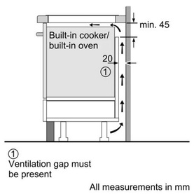 N70 Induction Hob 80cm Black