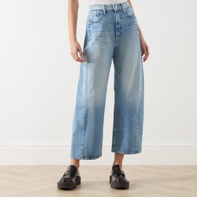 The Half-Pipe High Rise Wide Leg Ankle Jeans