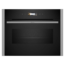 N70 Built In Compact Oven with Microwave Function Stainless Steel