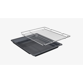 N70 Built In Compact Oven with Microwave Function Stainless Steel