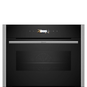 N70 Built In Compact Oven with Microwave Function Stainless Steel