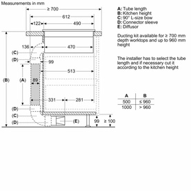 Series 4 80cm Induction Hob Aspirating