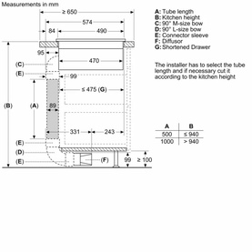 Series 4 80cm Induction Hob Aspirating