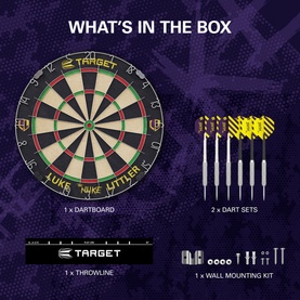 Target Darts Luke Littler Dartboard Set