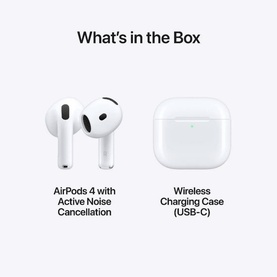 Airpods 4 with Active Noise Cancellation