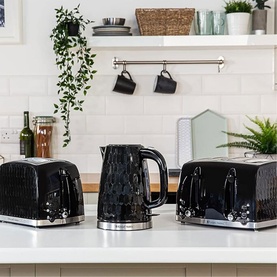 Honeycomb Kettle 1.7L Black