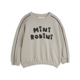 Contrast Piping Logo Sweatshirt