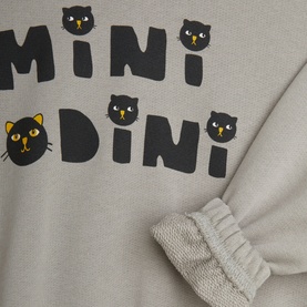 Contrast Piping Logo Sweatshirt