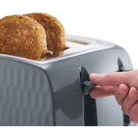 Honeycomb Toaster 4 Slice Grey