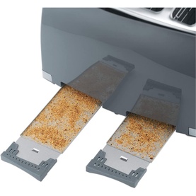 Honeycomb Toaster 4 Slice Grey