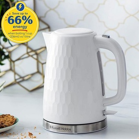 Honeycomb Kettle 1.7L White