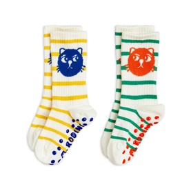 Cool Cat Anti-Slip Socks Two-Pack
