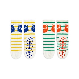 Cool Cat Anti-Slip Socks Two-Pack