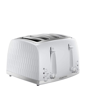 Honeycomb Toaster 4 Slice White