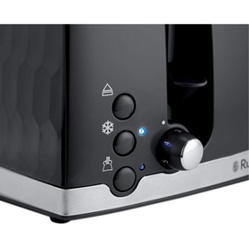 Honeycomb Toaster 4 Slice Black
