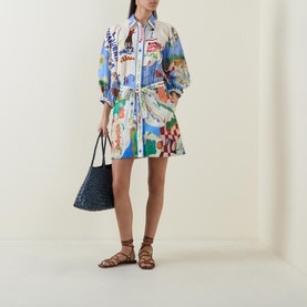 Nadia Mini Shirt Dress