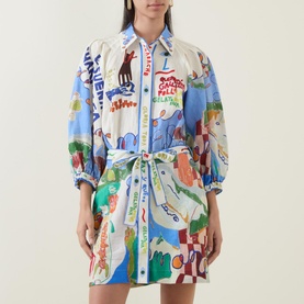 Nadia Mini Shirt Dress