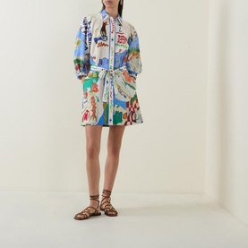 Nadia Mini Shirt Dress