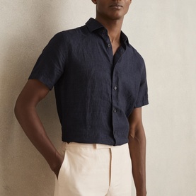 Holiday Linen Shirt