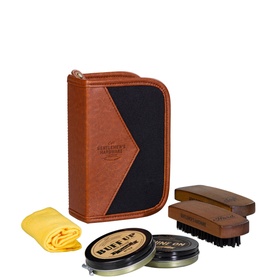 Charcoal Shoe Shine Kit