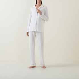 Piped Pyjama Set