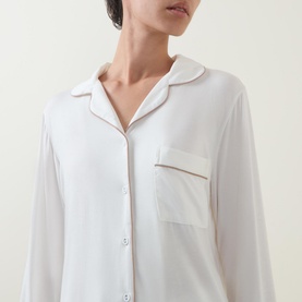 Piped Pyjama Set