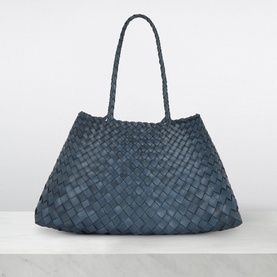 Santa Croce Woven Leather Tote Bag