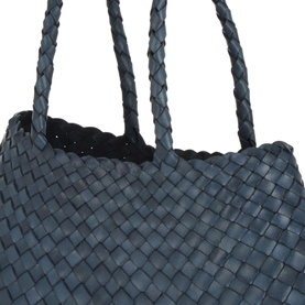 Santa Croce Woven Leather Tote Bag