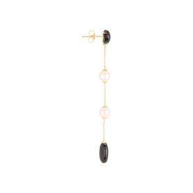 Dualism Long Drop Earrings