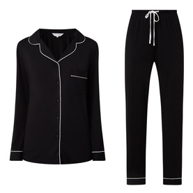 Piped Pyjama Set
