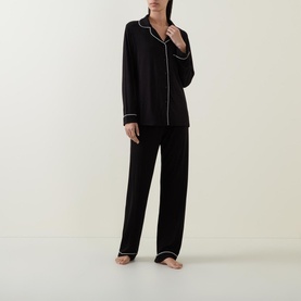Piped Pyjama Set
