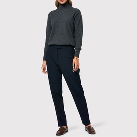 Theresa Cashmere Polo Neck Sweater