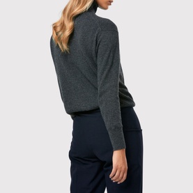 Theresa Cashmere Polo Neck Sweater