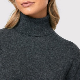 Theresa Cashmere Polo Neck Sweater